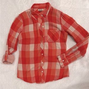 Lucky Brand Plaid Button-up Shirt